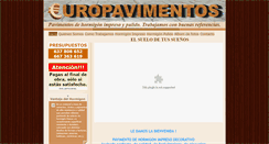 Desktop Screenshot of pavimento-impreso.com