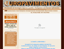 Tablet Screenshot of pavimento-impreso.com